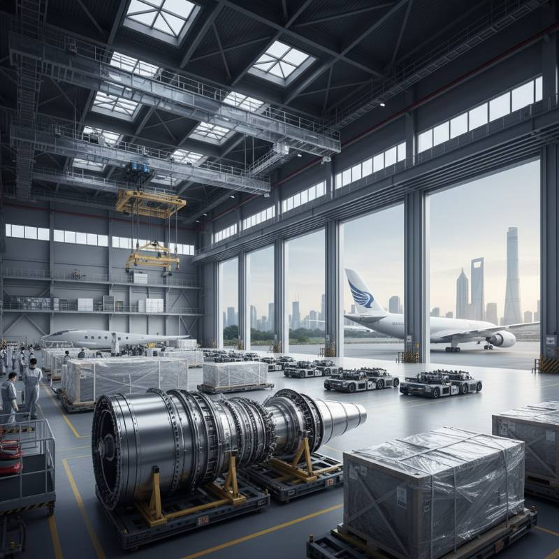 Aerospace shipping and logistics