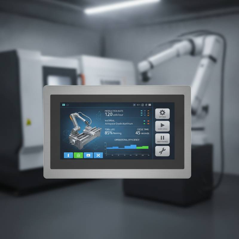 CNC lathe automation interface