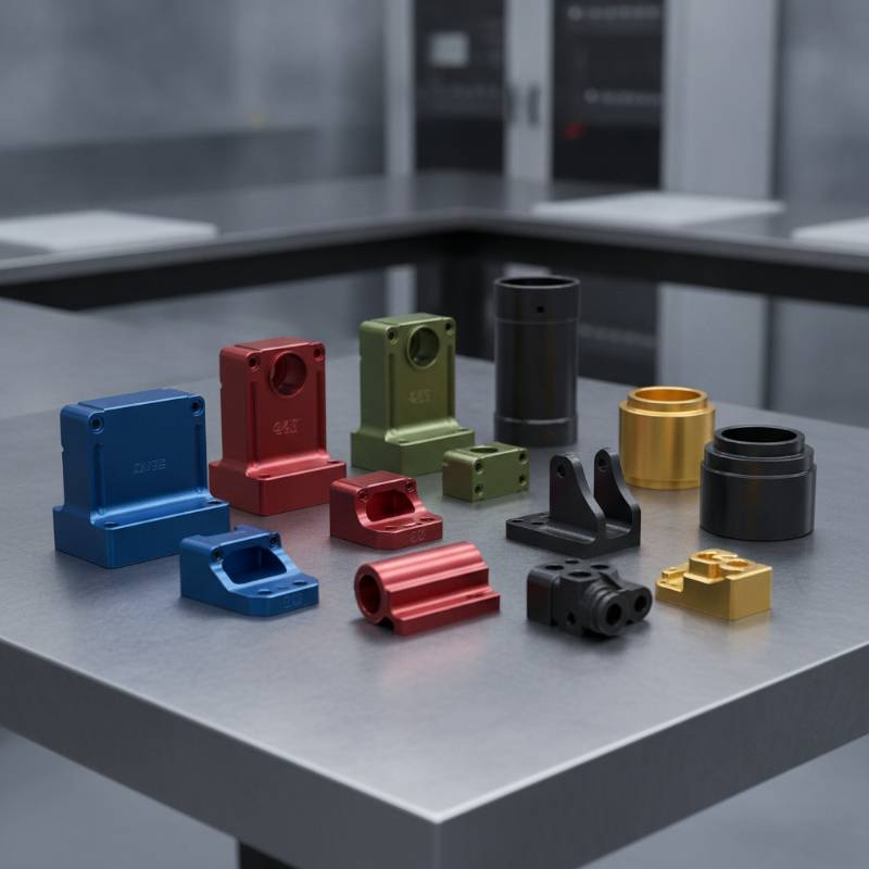 anodized aerospace aluminum parts