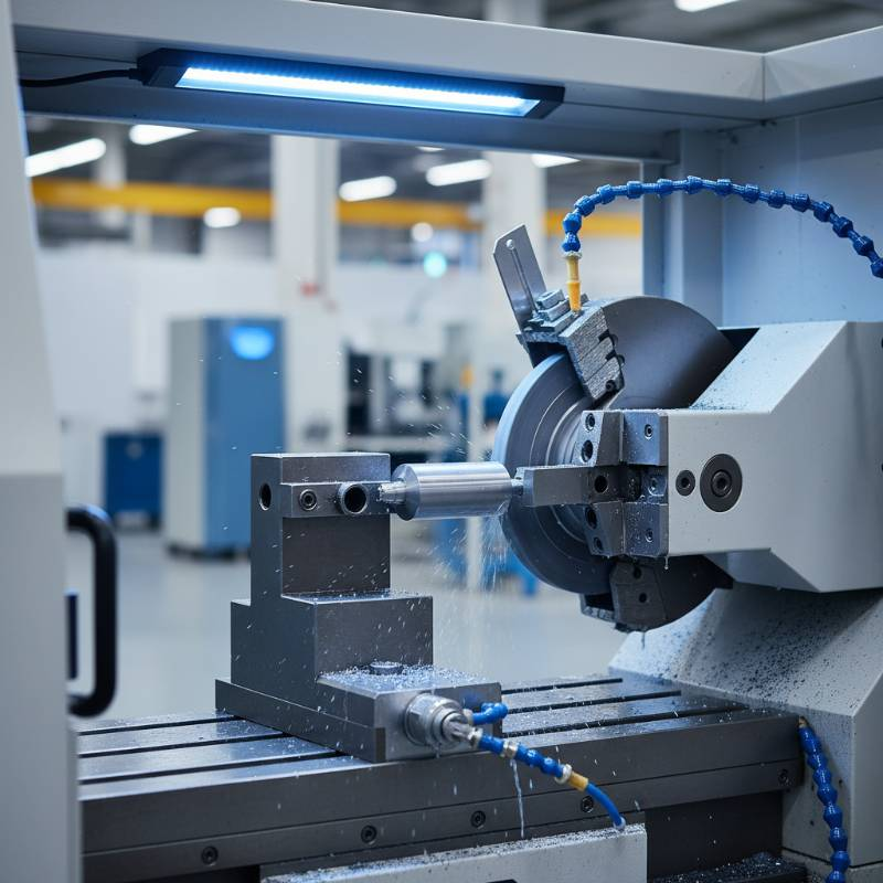 CNC grinding machine detail