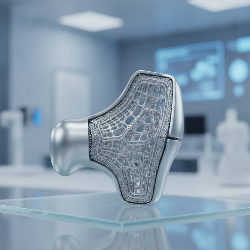 Precision medical implant with complex internal geometries