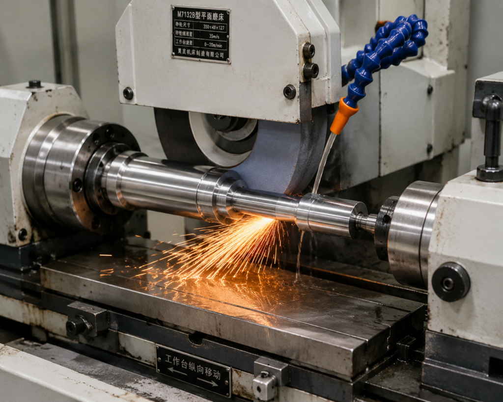 CNC grinding quality control