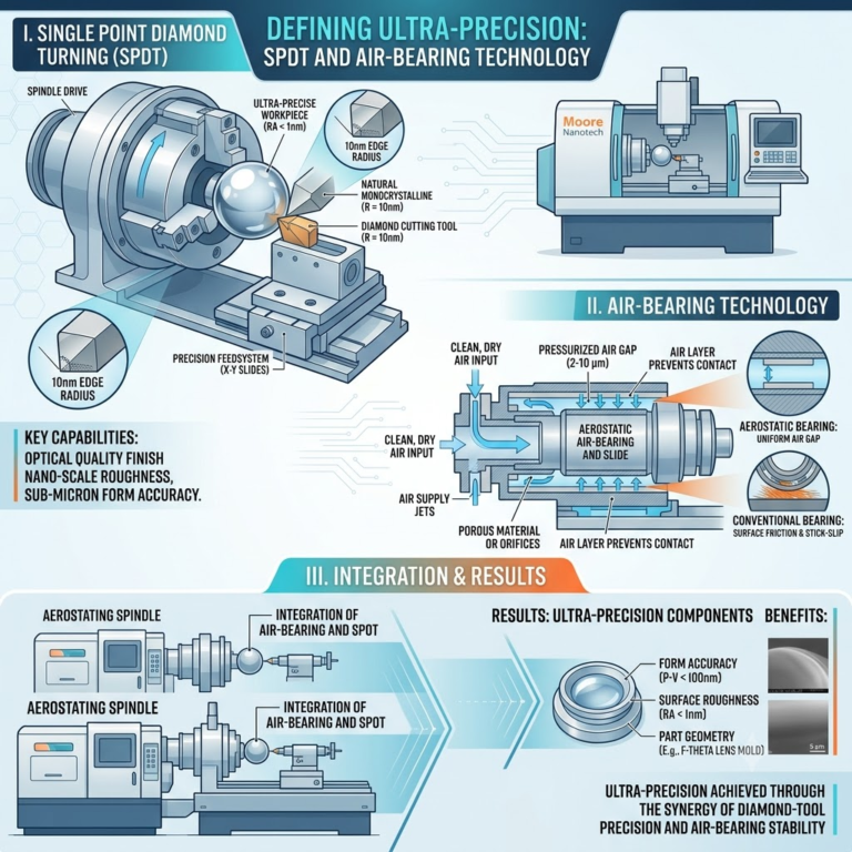 Defining Ultra-Precision: SPDT and Air-Bearing Technology