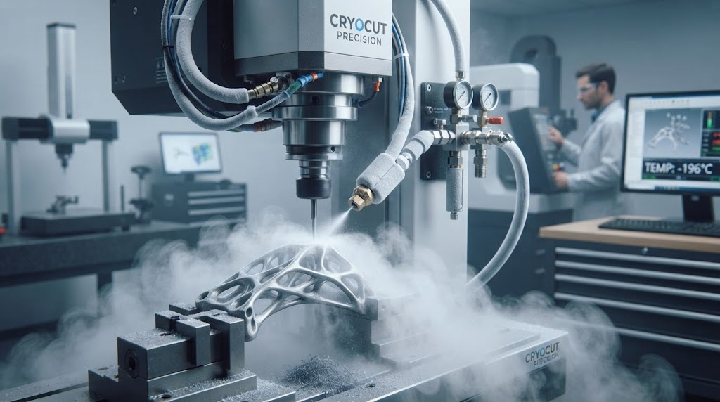 Cryogenic CNC cooling system