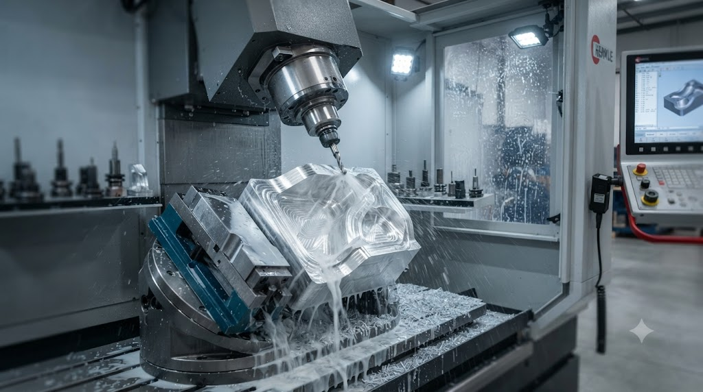 5-axis CNC milling aluminum