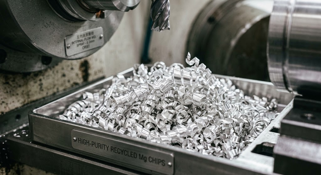 Recycled magnesium swarf in high-purity form